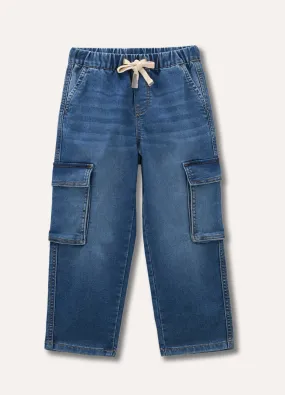 Denim cargo bambino