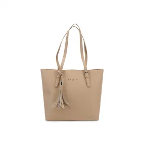 Hight Shopper In Ecopelle Con Logo E Nappina