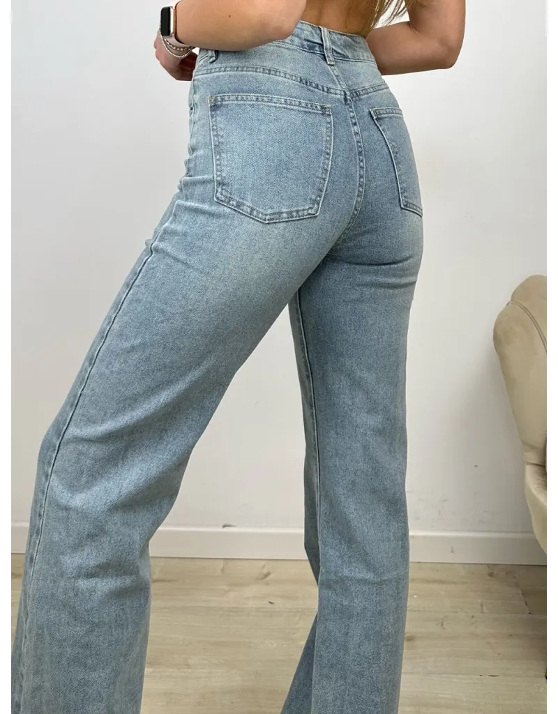 JEANS WIDE LEG SABBY