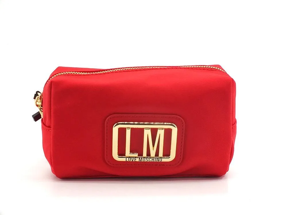 LOVE MOSCHINO Borsa Beauty Trousse Rosso JC5324PP0DKM0500