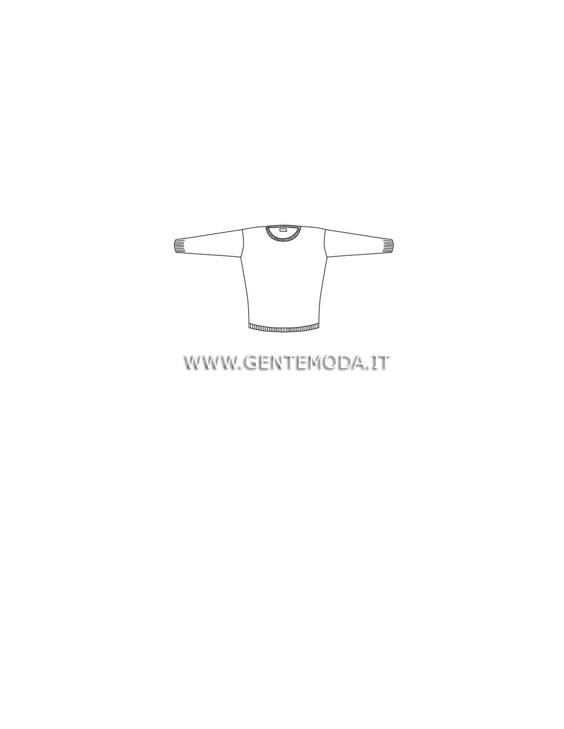 Maglia Girocollo Puro Cachemire A / I Grigio