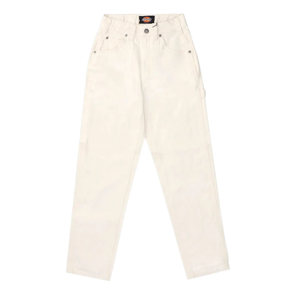 Pantaloni Donna Dickies Duck Canvas Carpenter Bianco