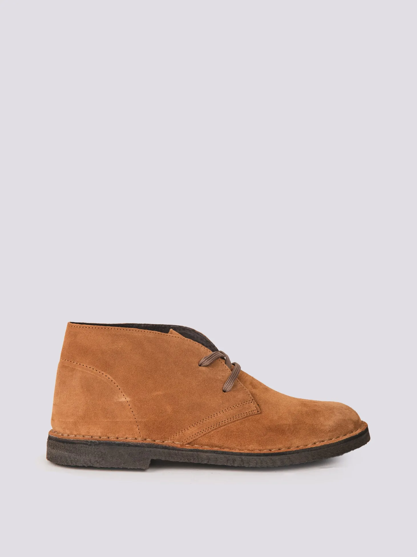 Polacchino Desert Boot in camoscio tabacco