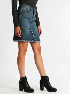 Redseventy Jupe midi en jean