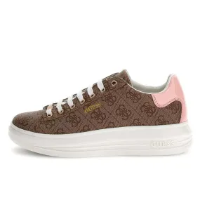 Sneakers Donna GUESS Colore Beige - Brown - Pink Linea Vibo