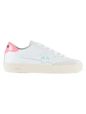 Sneakers in pelle KATY LEATHER con glitter