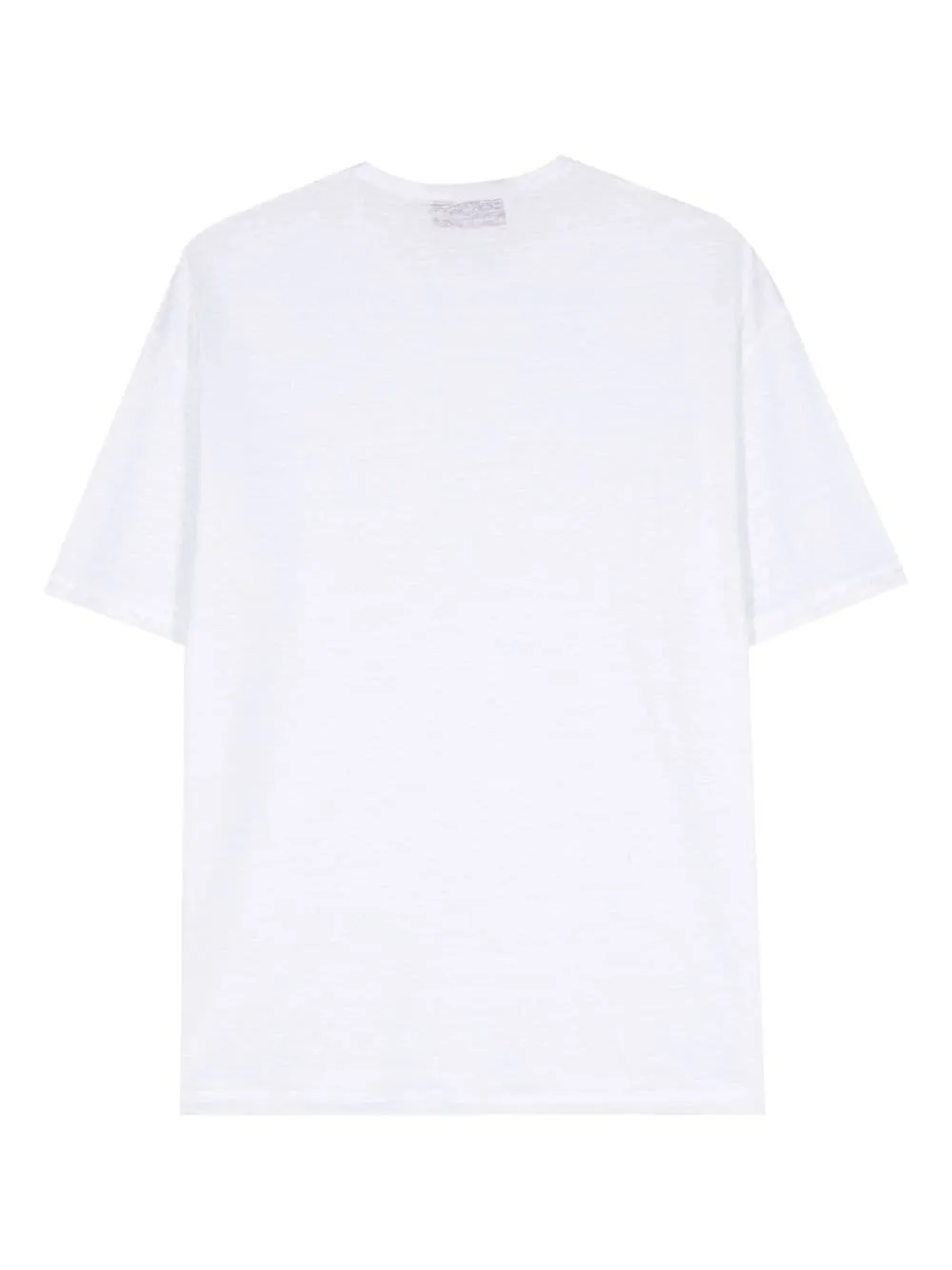 T-shirt a girocollo in bianco Costumein - uomo