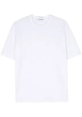 T-shirt a girocollo in bianco Costumein - uomo