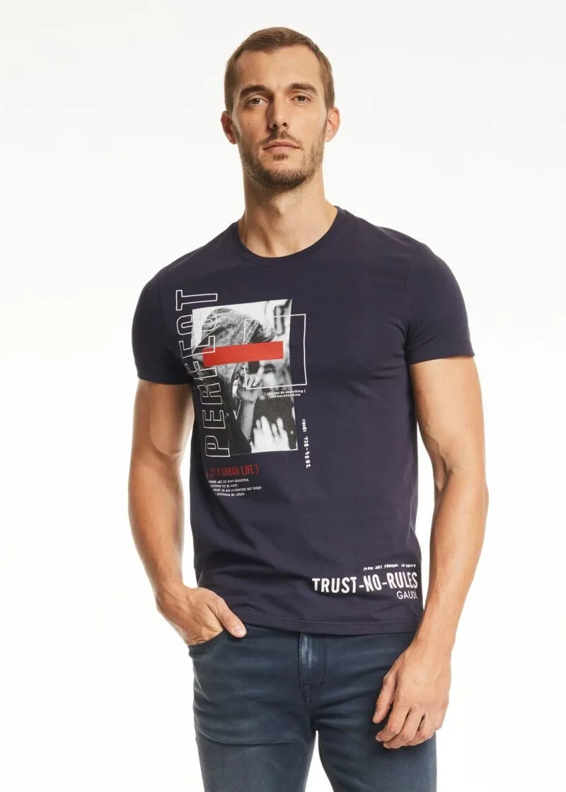 T shirt cotone stampato