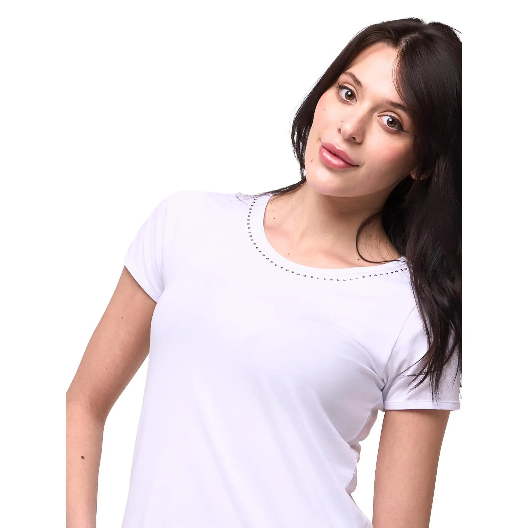 T-shirt da donna a maniche corte Be Glam