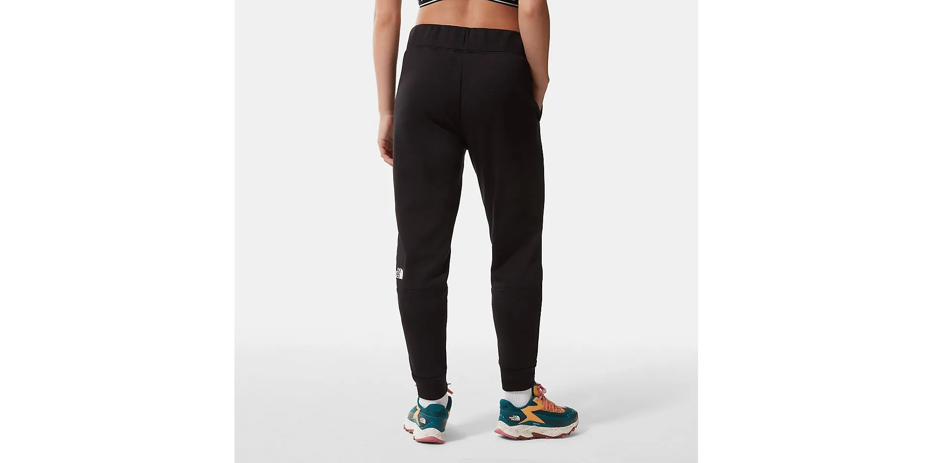 THE NORTH FACE WOMEN’S EPLORATION FLC JOGGER Tnf Black pantalone in tessuto tecnico felpato