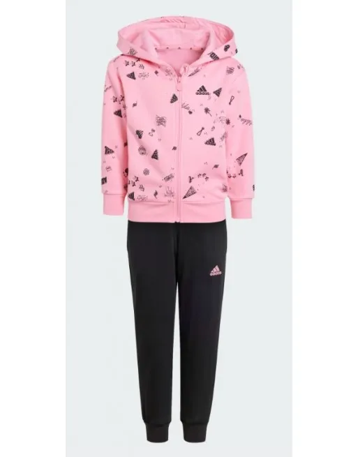 TUTA ADIDAS GIRL COTONE FELPATO IA1572